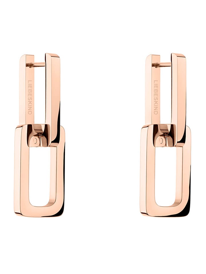 Liebeskind Kolczyki-kreole w kolorze złotym rozmiar: onesize