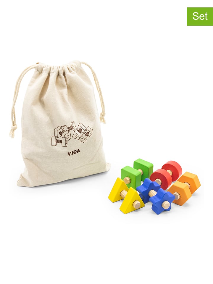 New Classic Toys 40-częściowy zestaw śrub - 24 m+ rozmiar: onesize