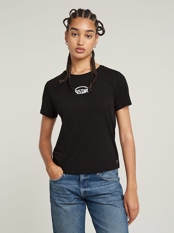 G-Star Koszulka w kolorze czarnym rozmiar: S