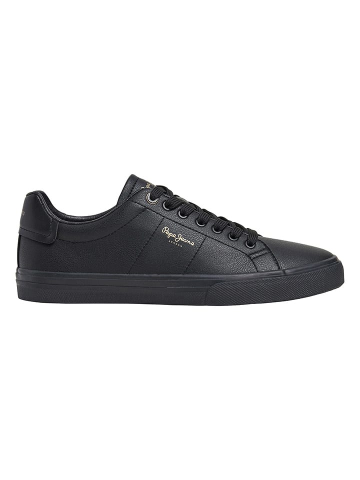 Pepe Jeans FOOTWEAR Sneakersy "Kenton Rise" w kolorze czarnym rozmiar: 41