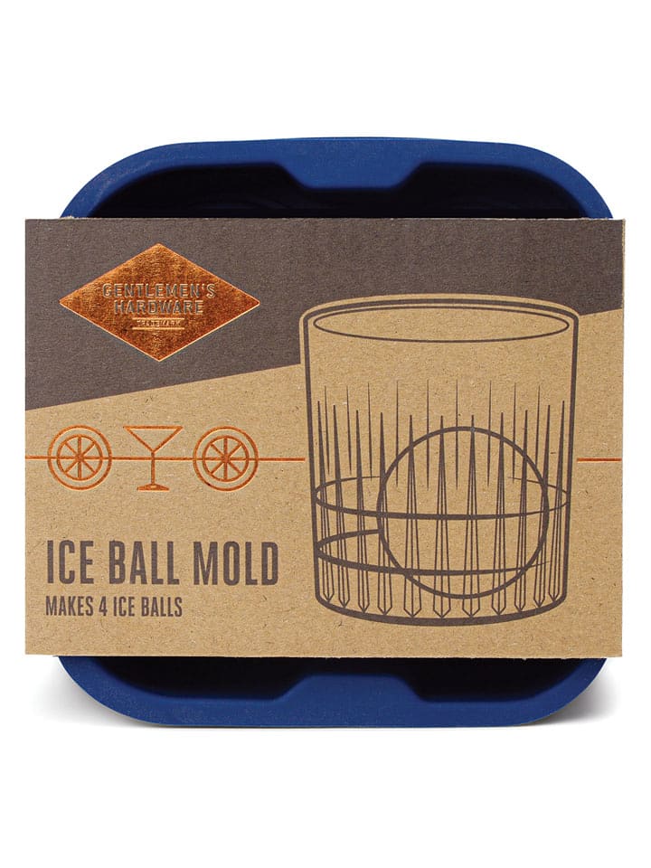 Gentlemen's Hardware Forma w kolorze niebieskim do kostek lodu rozmiar: onesize