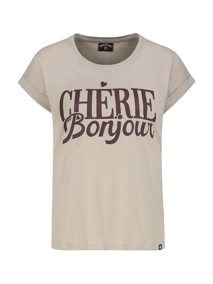 Eight2Nine Koszulka w kolorze beżowym rozmiar: M