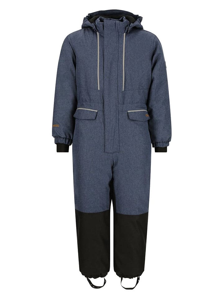 Zigzag Kombinezon zimowy "Merry" w kolorze czarno-granatowym rozmiar: 104