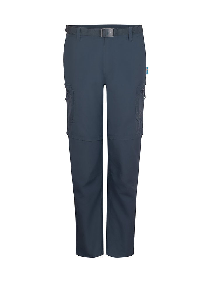 Westfjord Spodnie trekkingowe Zip-Off "Eldfjall" w kolorze granatowym rozmiar: M