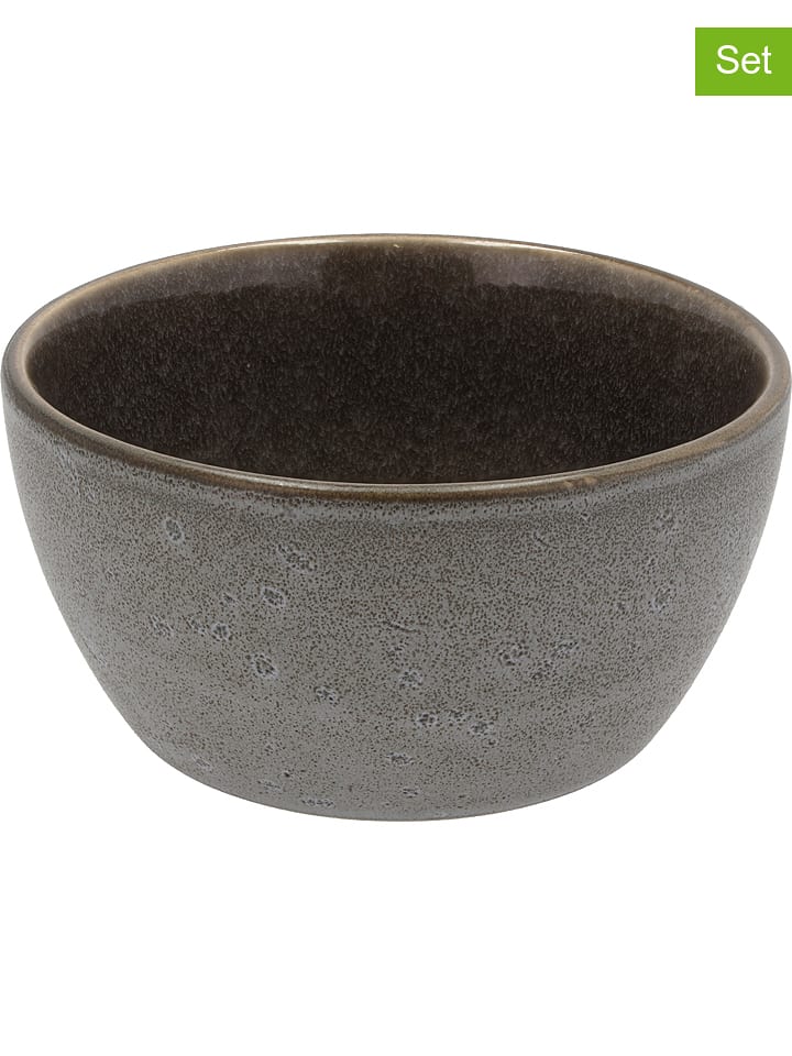 Bitz Miski (4 szt.) w kolorze szarym - Ø 12,5 cm rozmiar: onesize