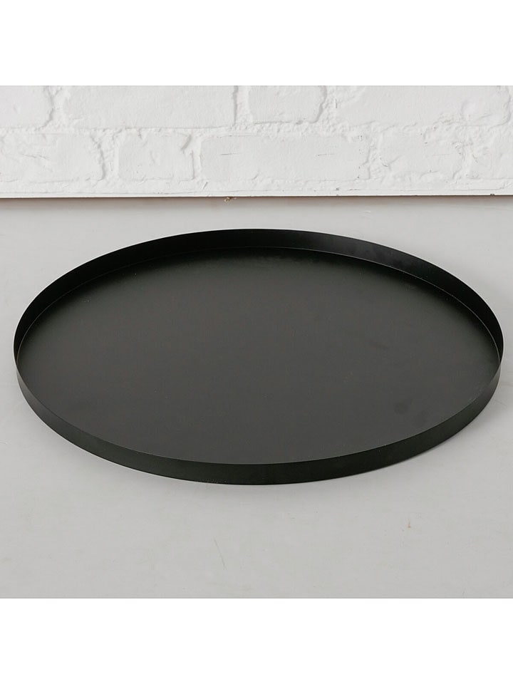 Boltze Taca "Rondella" w kolorze czarnym - Ø 51 cm rozmiar: onesize