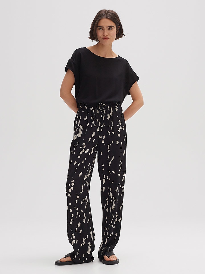 OPUS Koszulka "Skita" w kolorze czarnym rozmiar: 36