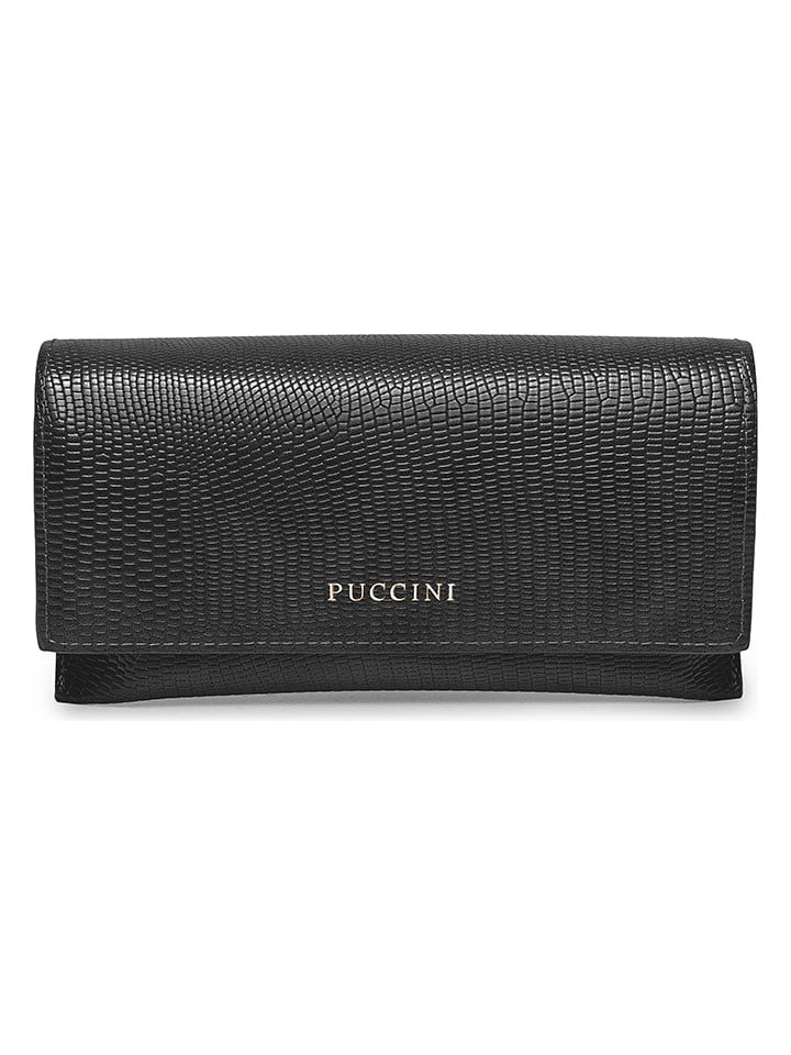 Puccini Etui "Fashion" w kolorze czarnym na okulary - 17 x 9 x 5 cm rozmiar: onesize