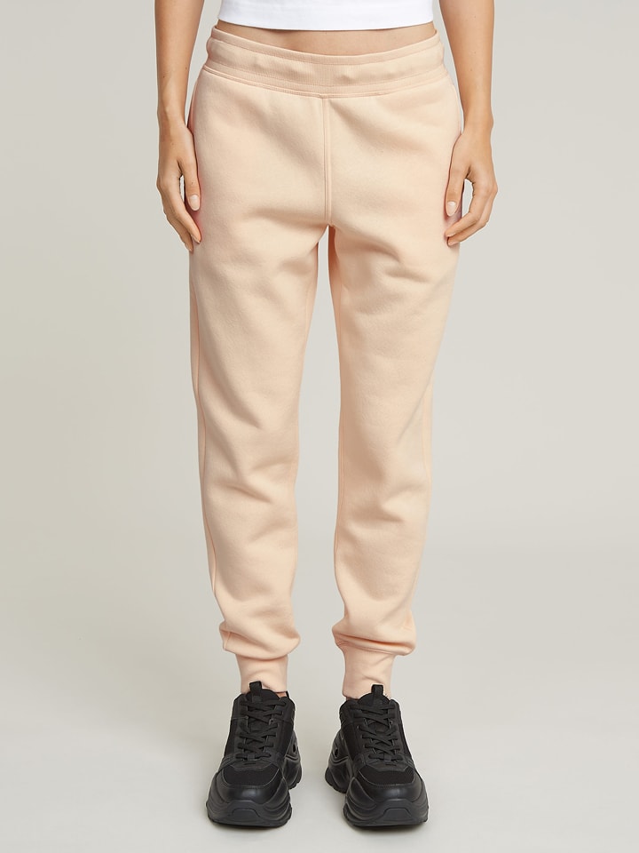 G-Star Spodnie dresowe w kolorze pomarańczowym rozmiar: M