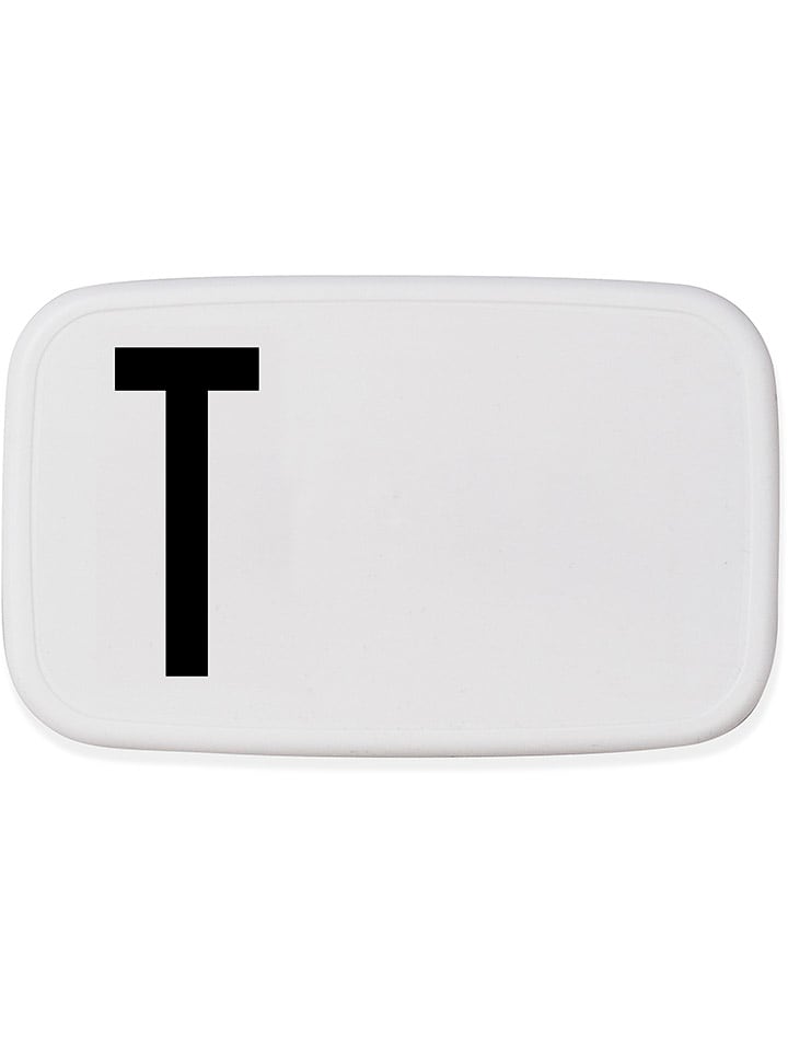 Design Letters Pojemnik w kolorze biało-czarnym na lunch - 700 ml rozmiar: onesize