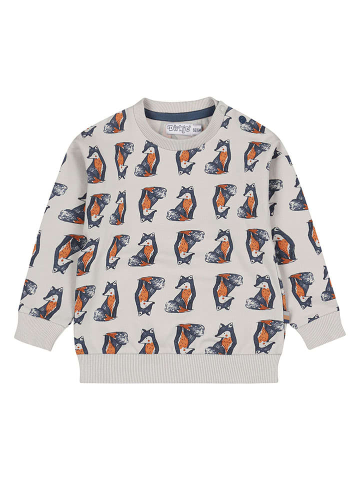 Dirkje Bluza w kolorze szarym rozmiar: 92