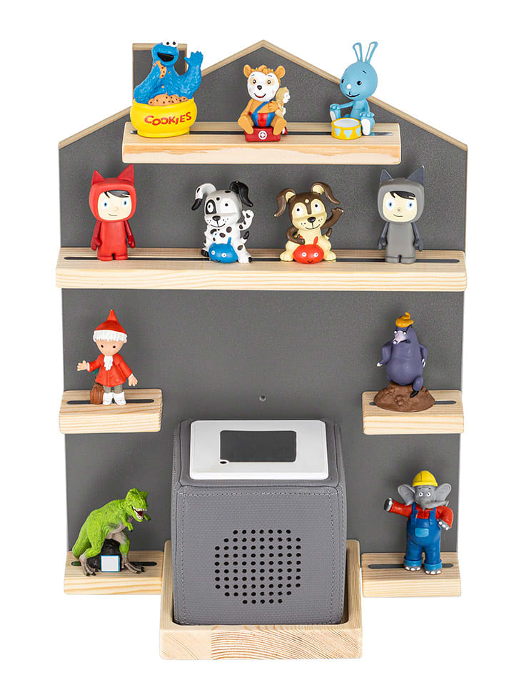 Nordheim Półka ścienna w kolorze szarym na soundbox - szer. 30 x 42 cm rozmiar: onesize