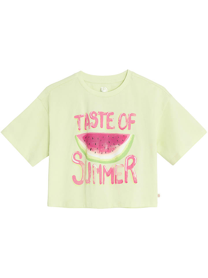 COOL CLUB Koszulka w kolorze zielonym rozmiar: 134