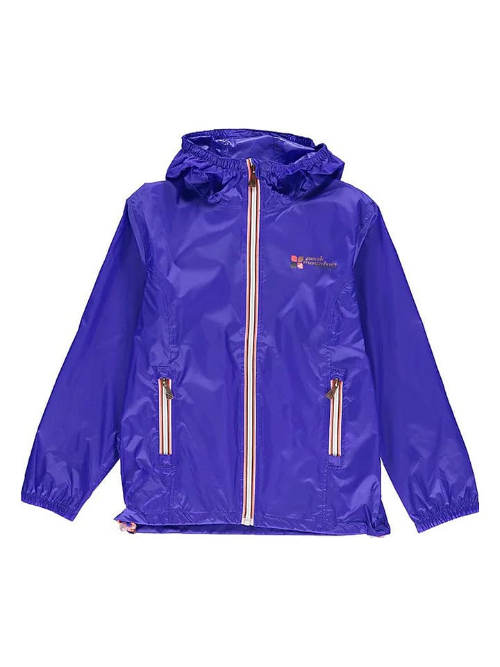 Peak Mountain Kurtka przeciwwiatrowa w kolorze niebieskim rozmiar: 164