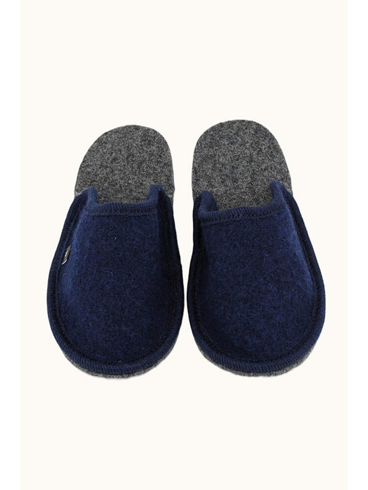 kitz-pichler Kapcie w kolorze granatowym rozmiar: 37