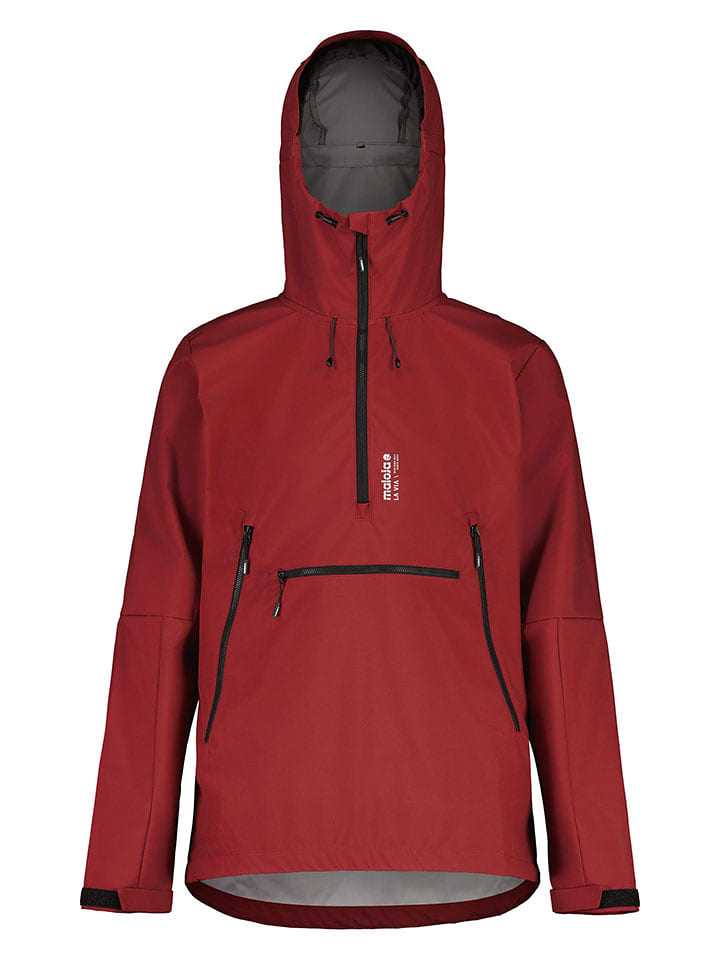 Maloja Kurtka softshellowa "RinzinU. Puzzle" w kolorze bordowym rozmiar: M