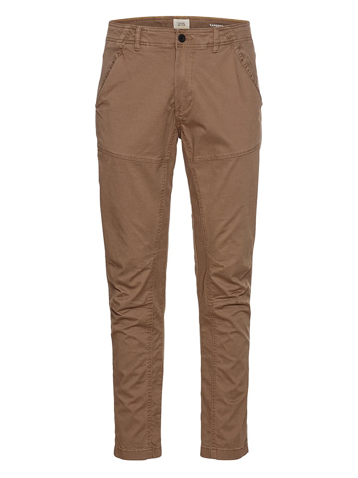 Camel Active Spodnie chino w kolorze jasnobrązowym rozmiar: W34/L34