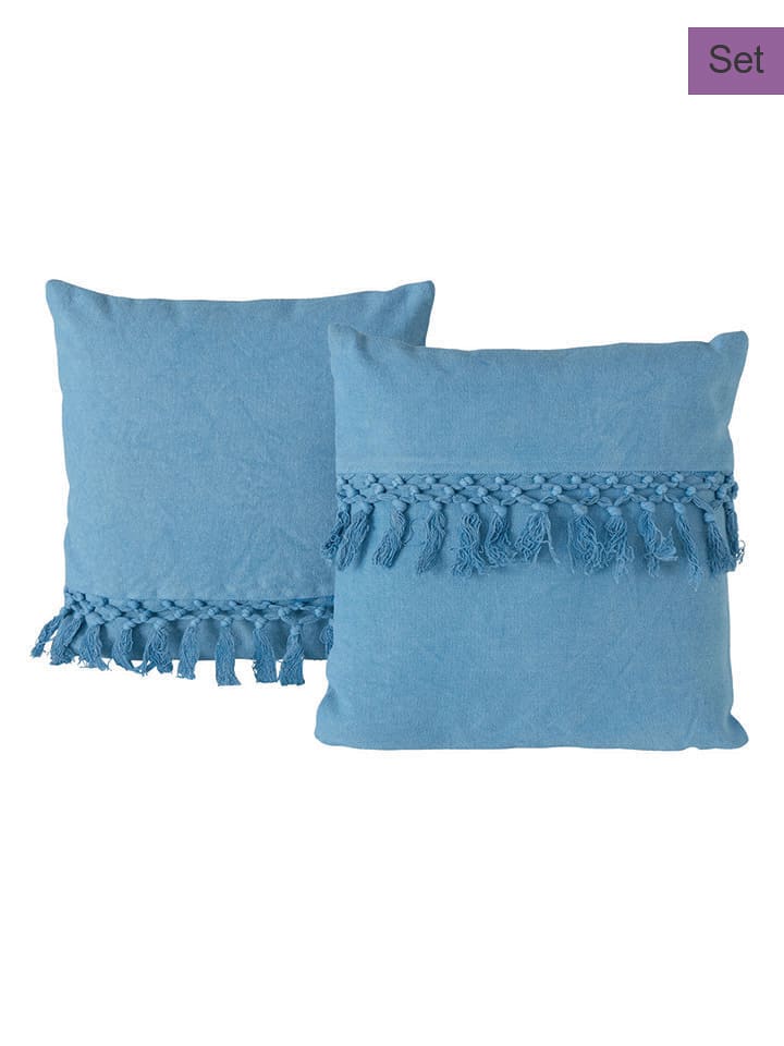 Boltze Poduszki (2szt.) "Linou" w kolorze niebieskim rozmiar: onesize