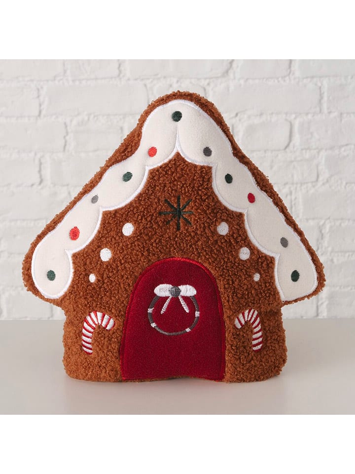 Boltze Poduszka "Ginger" w kolorze brązowym - 28 x 28 cm rozmiar: onesize