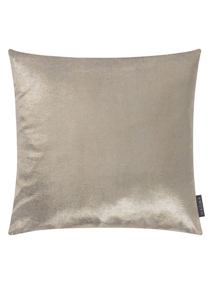 Magma Heimtex Poszewka "Scara" w kolorze szarym na poduszkę - 45 x 45 cm rozmiar: onesize