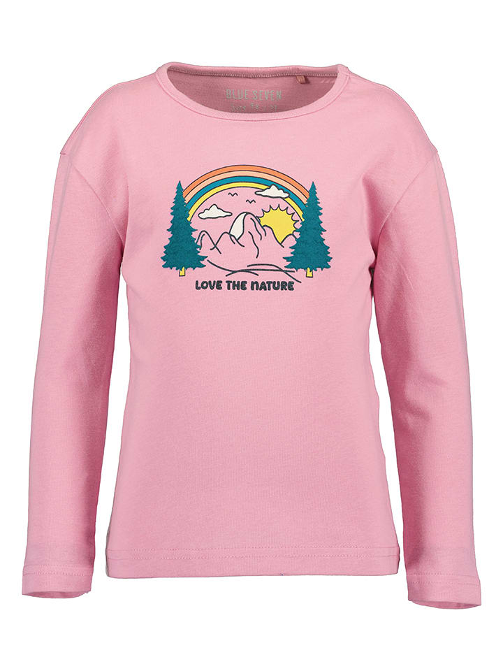 Blue Seven Koszulka w kolorze jasnoróżowym rozmiar: 92