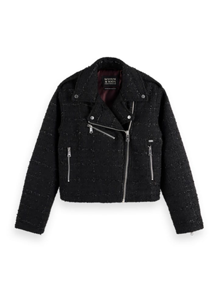 Scotch & Soda Kurtka przejściowa w kolorze czarnym rozmiar: XL