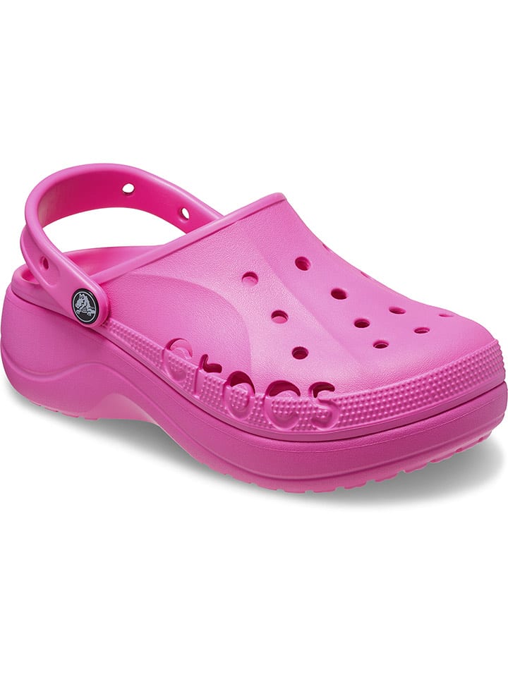 Crocs Chodaki "Baya Platform" w kolorze różowym rozmiar: 36/37
