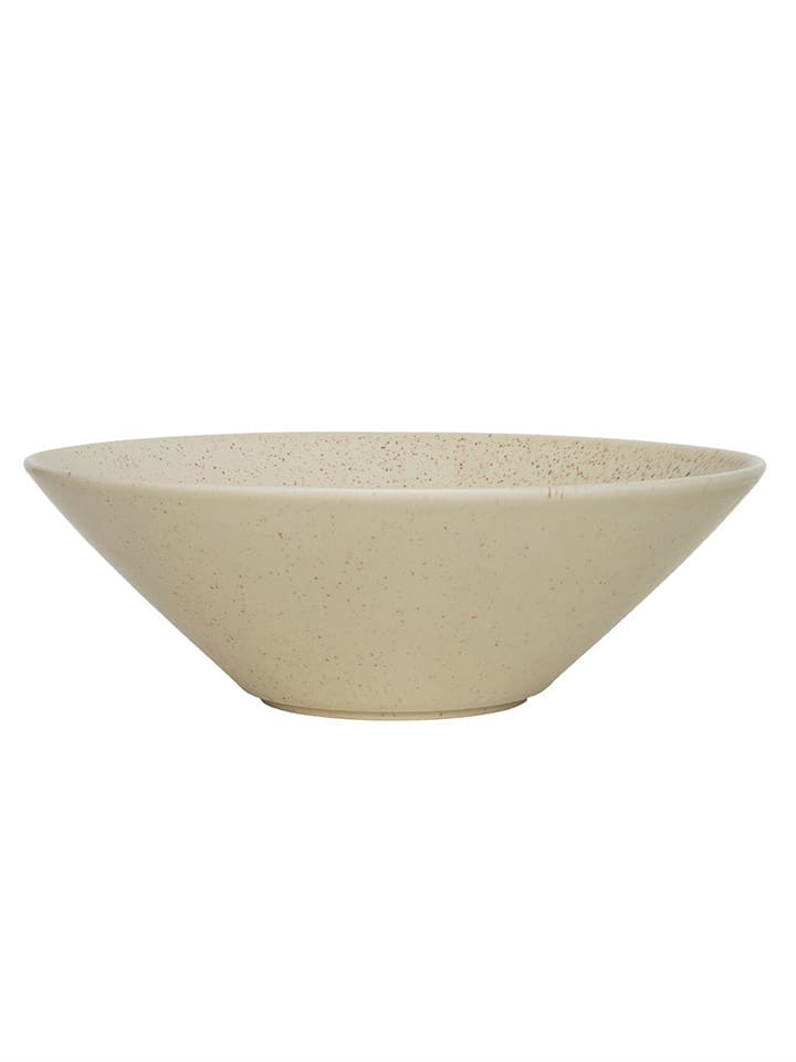 OYOY living design Miska "Yuka" w kolorze beżowym - wys. 9,2 x Ø 28 cm rozmiar: onesize