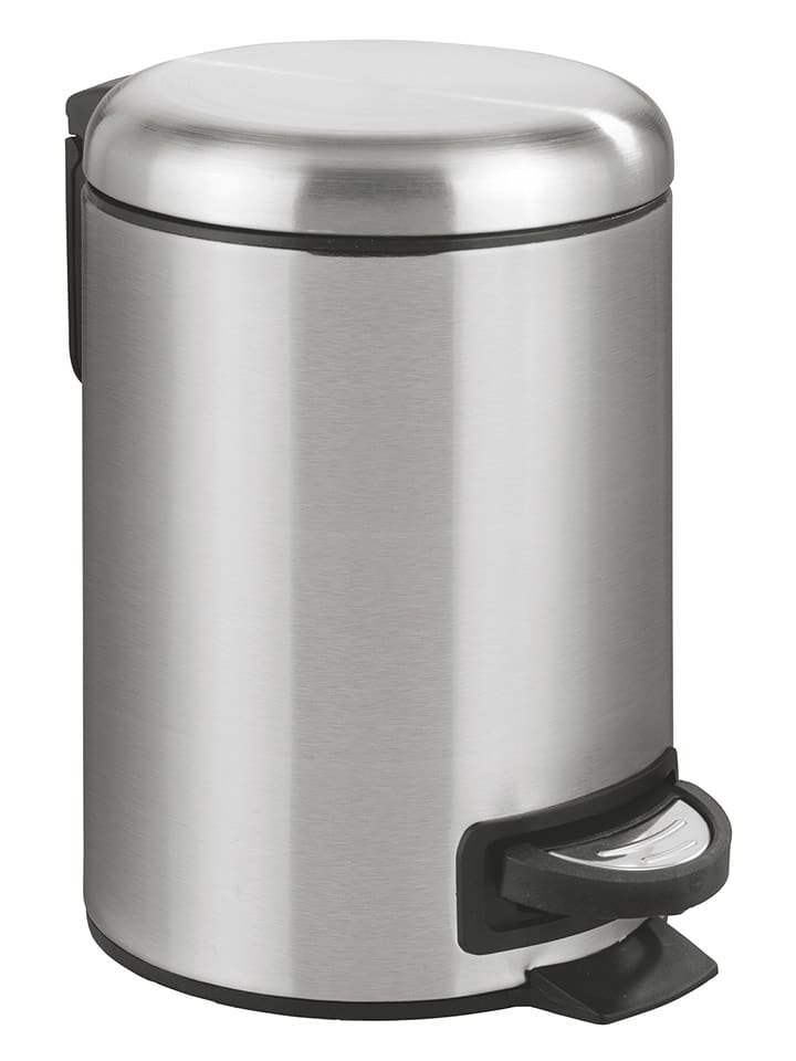 Wenko Kosz "Leman" w kolorze srebrnym na śmieci - 3 l rozmiar: onesize