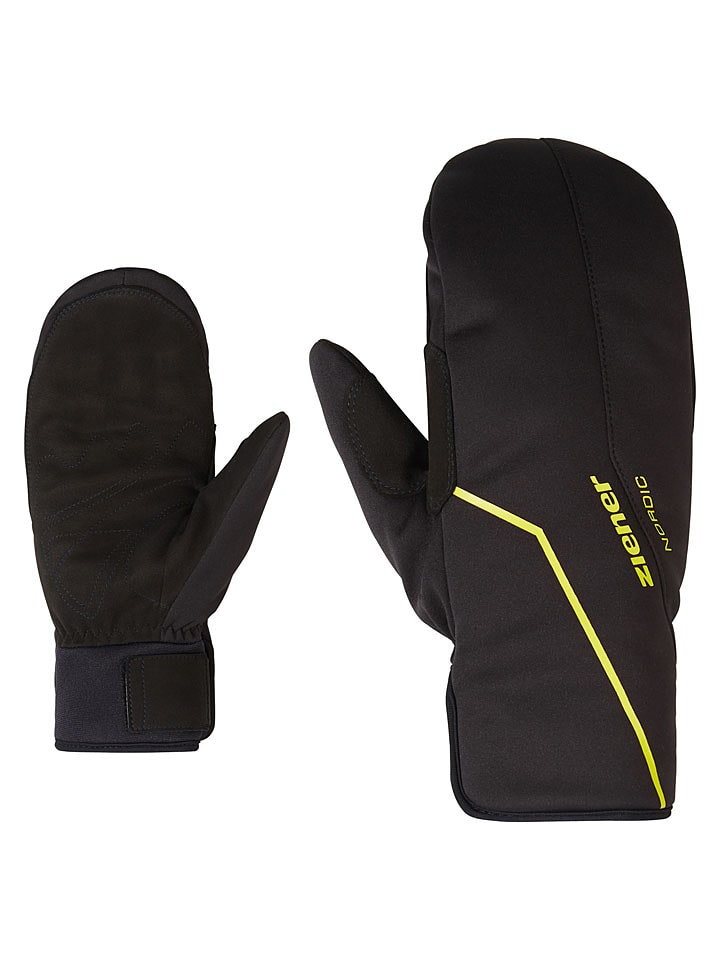 Ziener Rękawiczki w kolorze czarnym do biegania rozmiar: 6,5