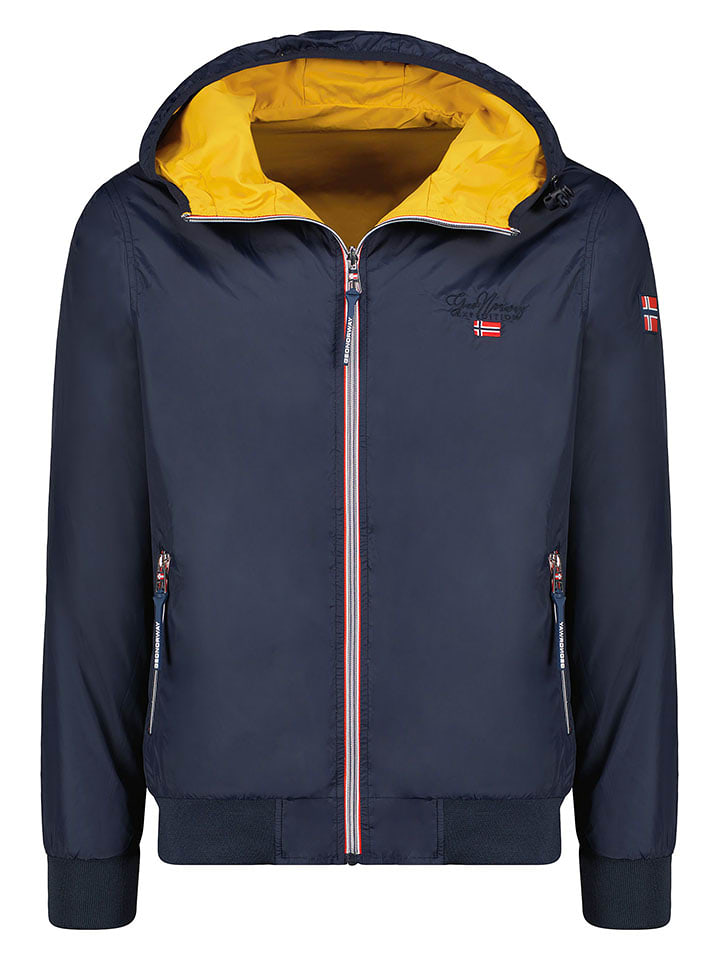 Geographical Norway Kurtka przejściowa "Arrivial" w kolorze granatowo-żółtym rozmiar: 140