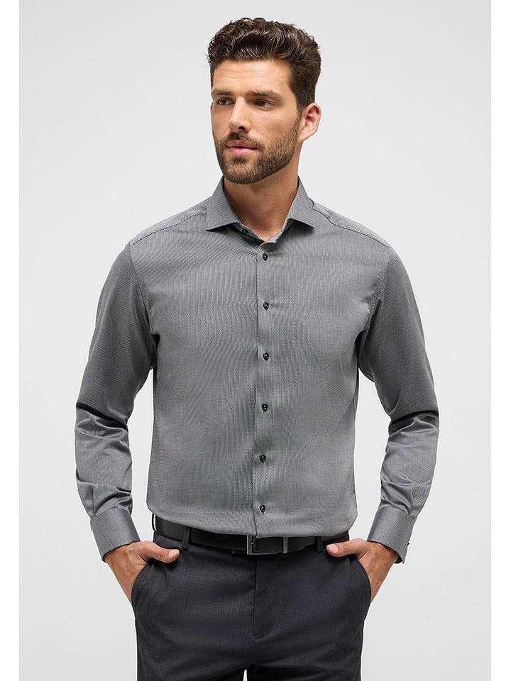 Eterna Koszula - Modern fit - w kolorze szarym rozmiar: 48