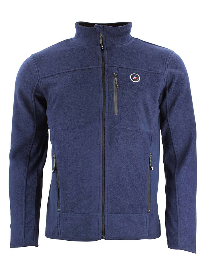 Peak Mountain Kurtka polarowa "Calonor" w kolorze granatowym rozmiar: XXL