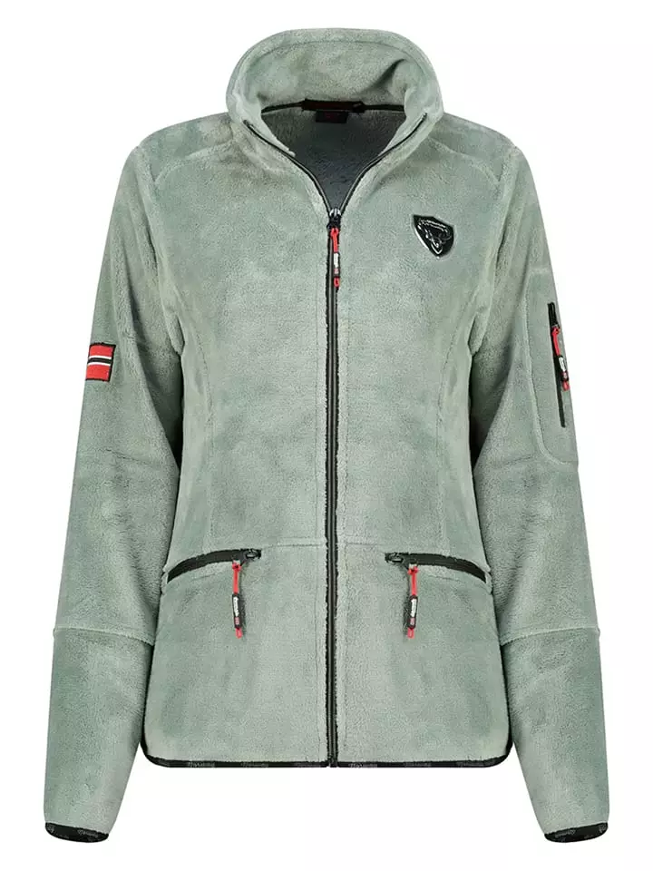 Geographical Norway Kurtka polarowa "Tisaline" w kolorze miętowym rozmiar: XXL