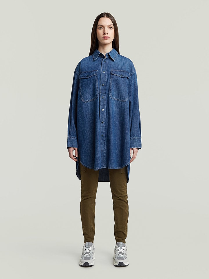 G-Star Koszula dżinsowa w kolorze niebieskim rozmiar: S