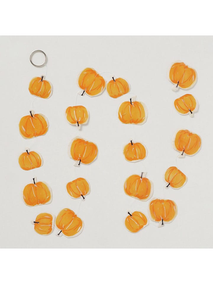 Boltze Girlanda "Pumpkin" w kolorze pomarańczowym - dł. 180 cm rozmiar: onesize