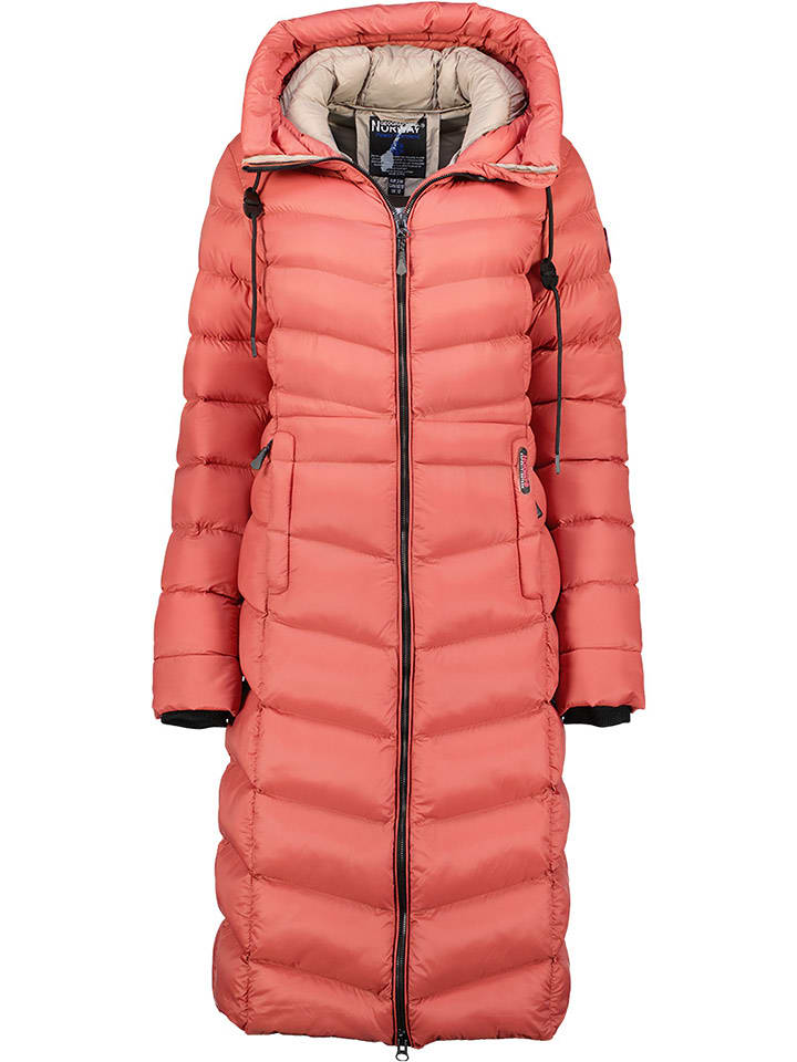 Geographical Norway Płaszcz pikowany "Berangere" w kolorze jasnoróżowym rozmiar: M