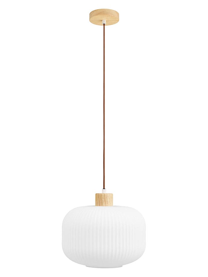 House Nordic Lampa wisząca "Argalo" w kolorze białym - wys. 26 x Ø 30 cm rozmiar: onesize