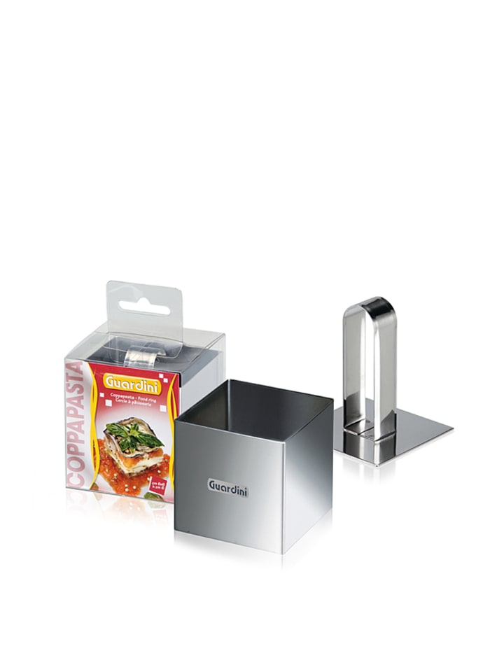 Guardini Foremka "Food Ring" w kolorze srebrnym - 6 x 6 cm rozmiar: onesize