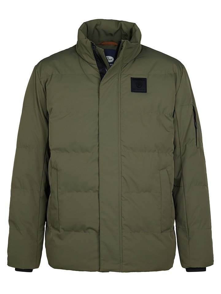 Petrol Industries Kurtka pikowana "Ontario" w kolorze khaki rozmiar: L