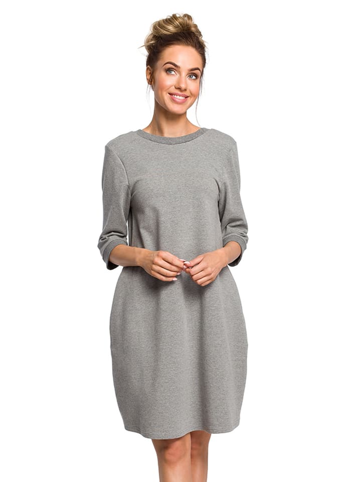 made of emotion Sukienka w kolorze szarym rozmiar: L