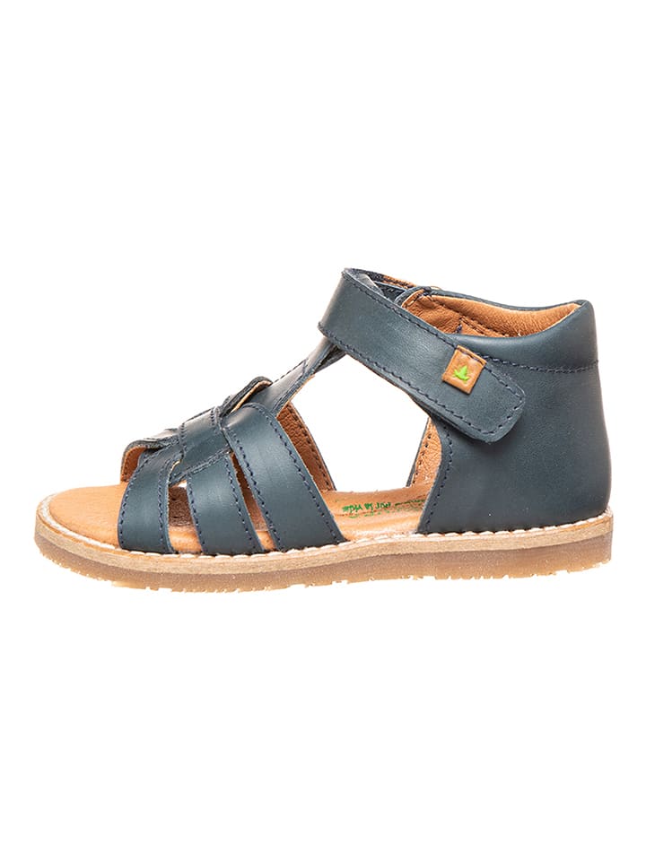 El Naturalista Skórzane sandały "Atenas" w kolorze granatowym rozmiar: 23