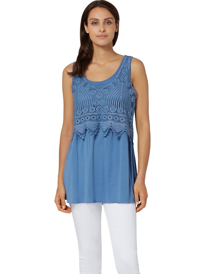 WITT WEIDEN Top w kolorze niebieskim rozmiar: 36