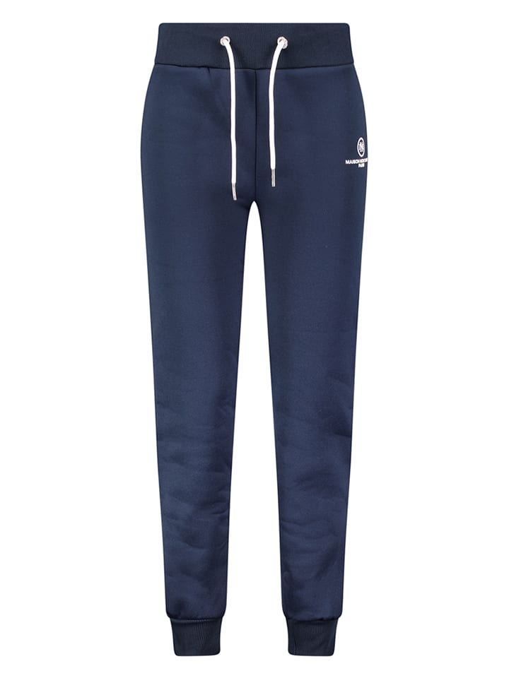 Maison Montaigne Spodnie dresowe "Milongmai" w kolorze granatowym rozmiar: L