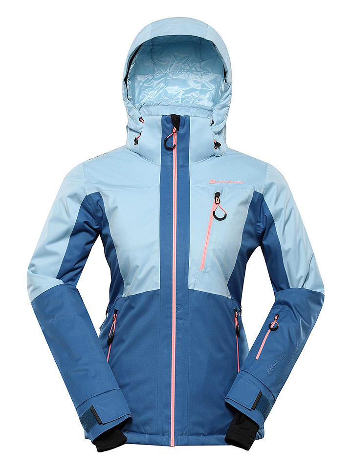 Alpine Pro Kurtka narciarska "Reama" w kolorze niebiesko-błękitnym rozmiar: XXL