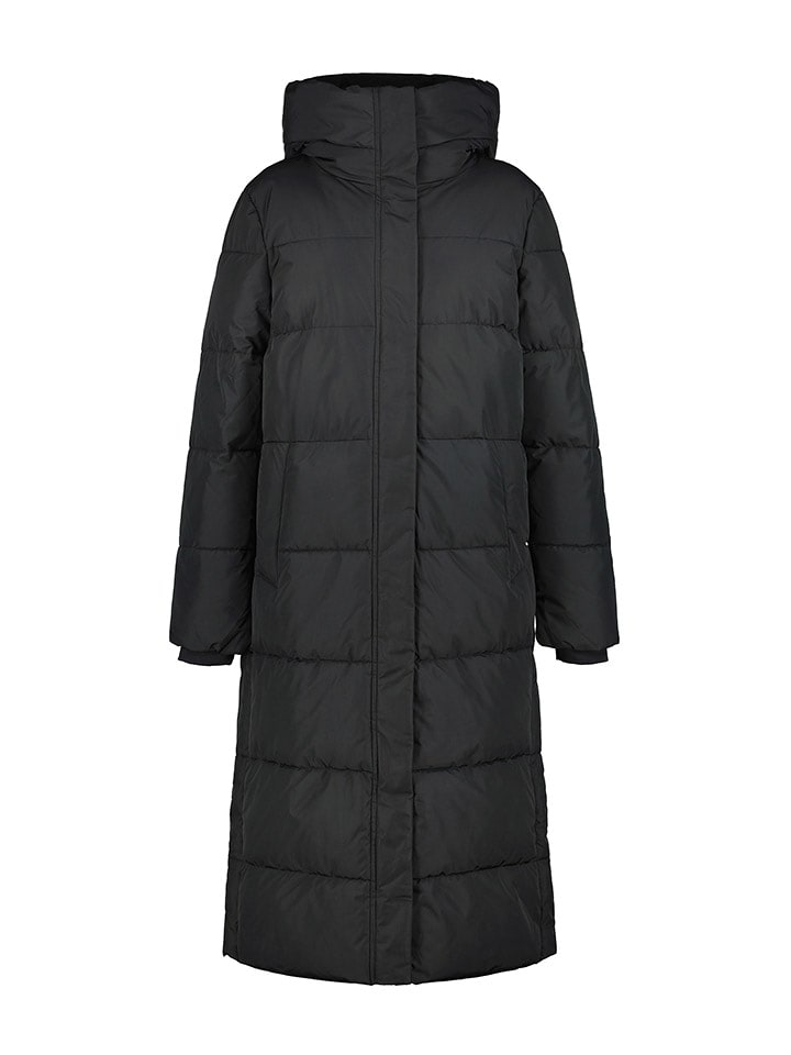 Icepeak Płaszcz pikowany "Addia" w kolorze czarnym rozmiar: 44