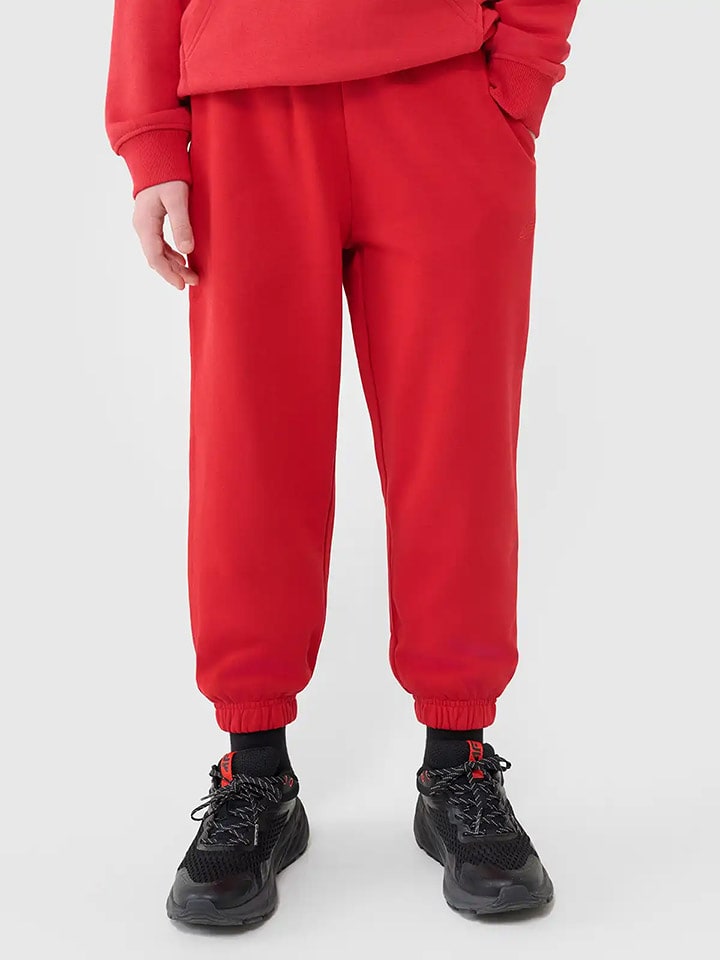 4F Spodnie dresowe w kolorze czerwonym rozmiar: 158