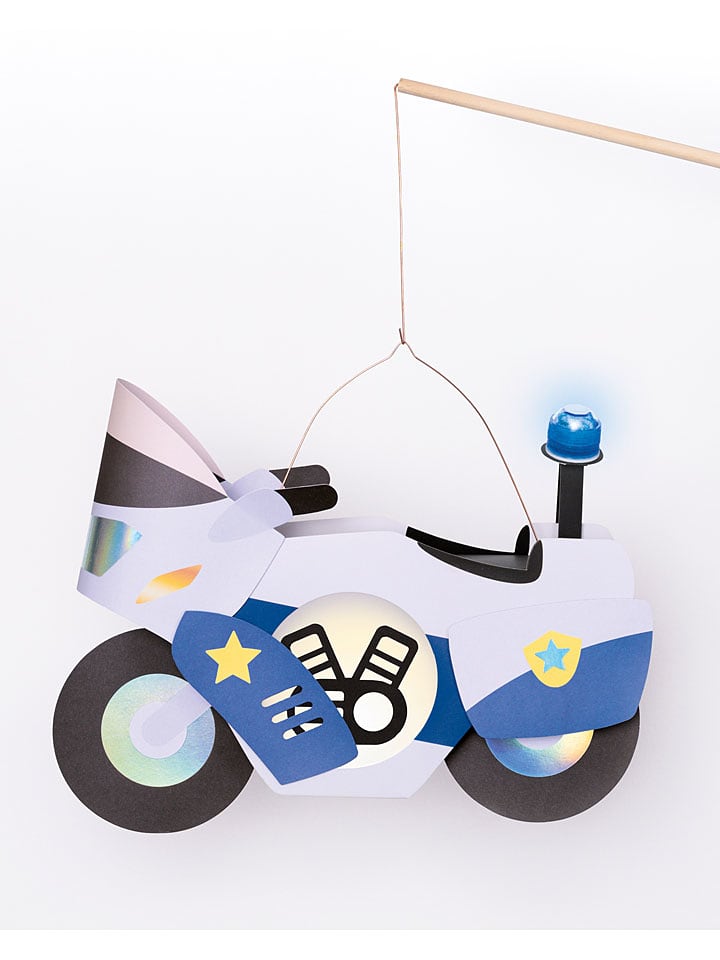 folia PAPER Zestaw w kolorze niebieskim do wykonania lampionu - 5+ rozmiar: onesize