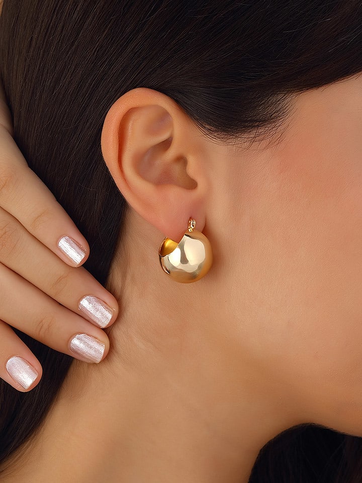 Nakkash Pozłacane kolczyki rozmiar: onesize