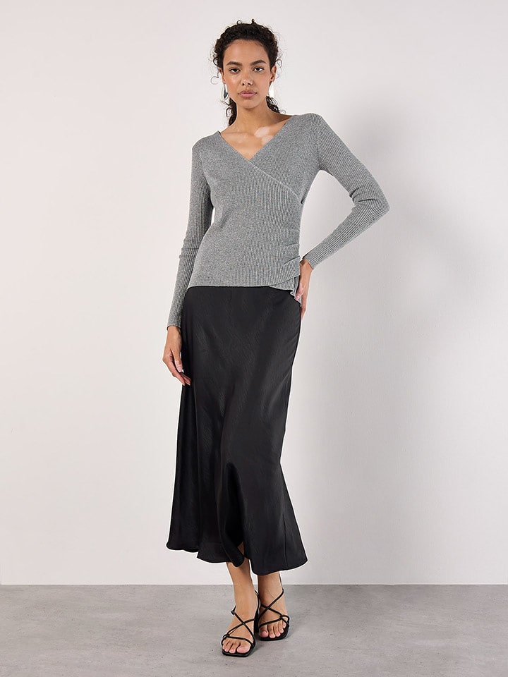 Apricot Sweter w kolorze szarym rozmiar: XL